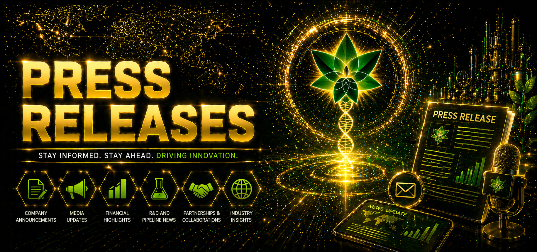 press release banner